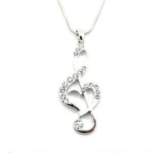 Treble Clef Necklace Music Note